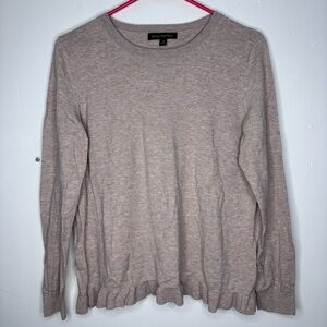 Banana Republic Sweater Ruffle Top